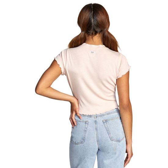 RVCA Γυναικεία κοντομάνικη μπλούζα Classmate - Short Sleeve Top For Women